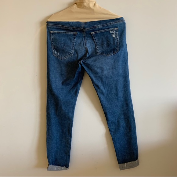 AG Distressed Maternity Jeans - Picture 3 of 13